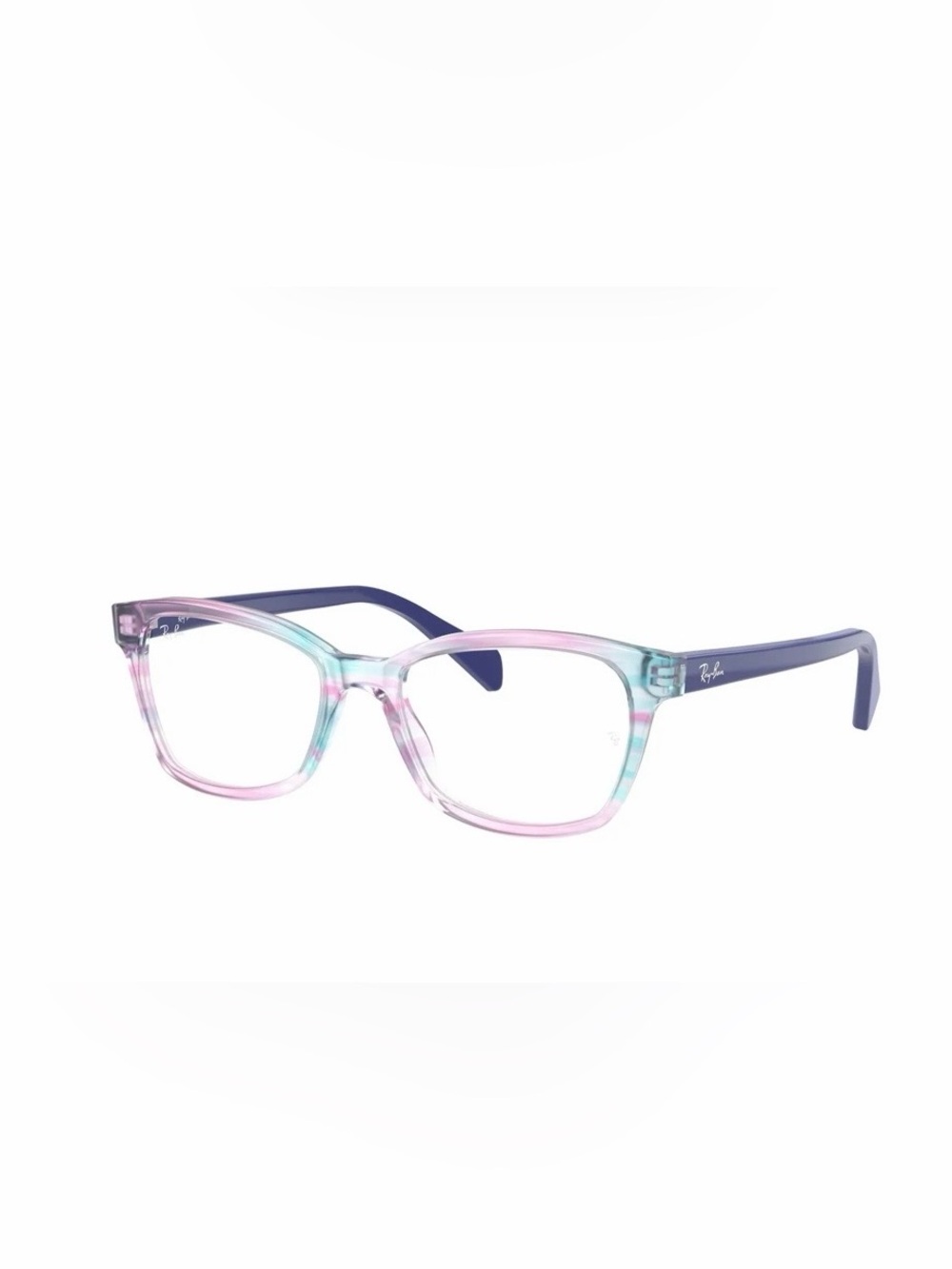 Ray-Ban Junior RY 1591 Violet Striped Multicolor Kids Eyeglass Frames 46-16-125